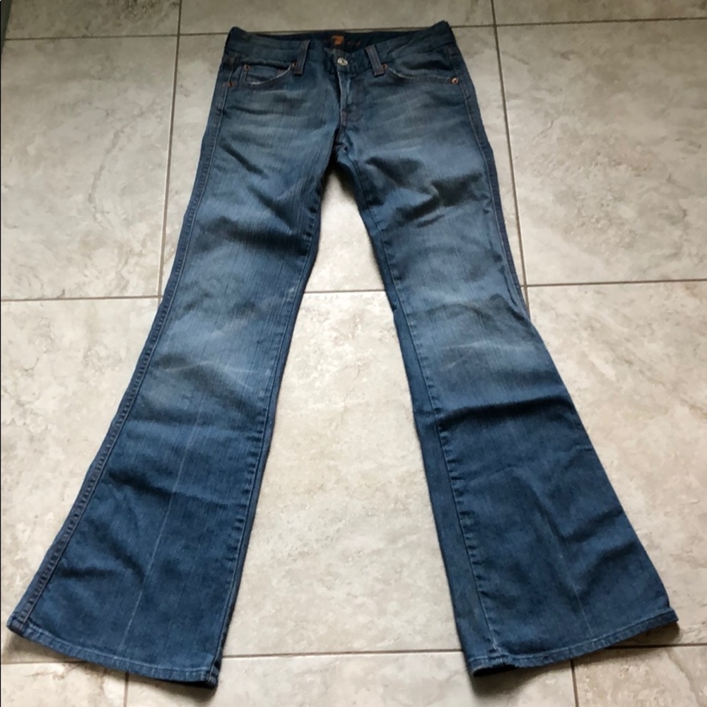 7 for all Mankind flare jeans